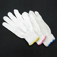 COTTON KNIT GLOVES