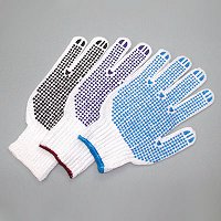 COTTON KNIT GLOVES